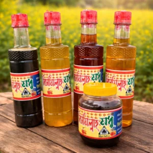 ২ কেজি মধু কম্বো (কালোজিরা-সরিষা-লিচু-সুন্দরবন) + ফ্রি গুড়